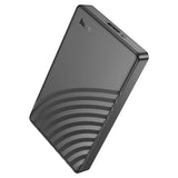 غطاء منزلق لعلبة محرك الأقراص الصلبة Hoco HB46 USB3.0 SATA مقاس 2.5 بوصة