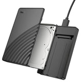 غطاء منزلق لعلبة محرك الأقراص الصلبة Hoco HB46 USB3.0 SATA مقاس 2.5 بوصة