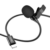 Hoco Microphone L14 lavalier for Lightning Black