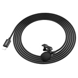 Hoco Microphone L14 lavalier for Lightning Black