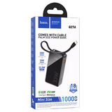 Hoco Q27A 33W 10000mah Power bank – Black
