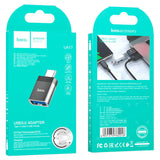 محول Hoco UA17 من النوع C ذكر إلى USB أنثى USB3.0