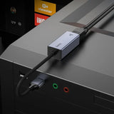 Hoco UA37 USB-A to RJ45 Ethernet Adapter – 1000Mbps High-Speed LAN Converter