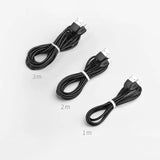 كابل شحن ونقل بيانات فلاش Hoco X20 - USB-C / 3 أمتار / أسود