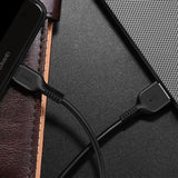 كابل شحن ونقل بيانات فلاش Hoco X20 - USB-C / 3 أمتار / أسود