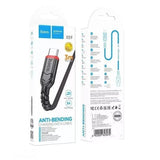 Hoco X59 Nylon Braided USB A to Type C Cable 3M
