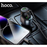 Hoco Z56 35 Watt USB-C Car Charger with Dual Port & Cigarette Lighter - 240W