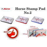 Horse Stamp Pad No.-Stamp Ink Pad-Other-Blue-Star Light Kuwait