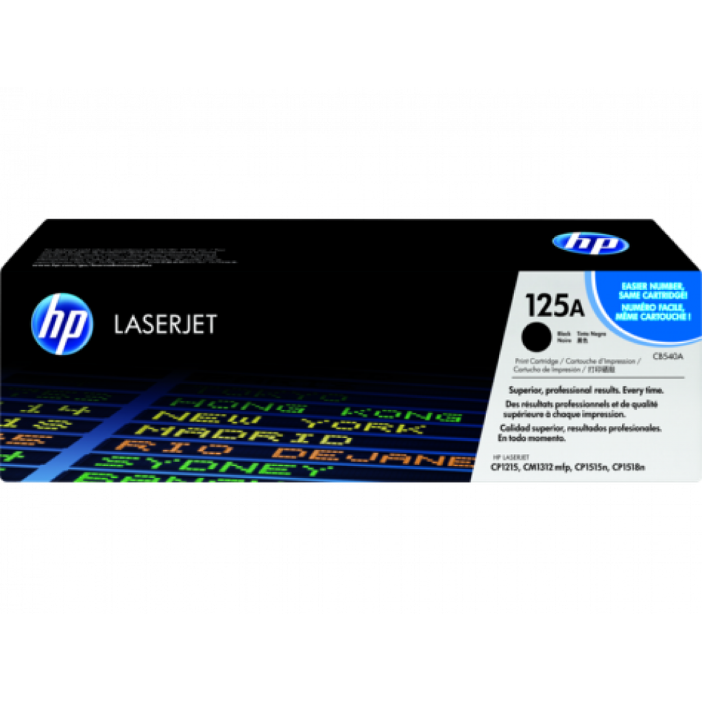 Hp 125A Black (Cb540A) Toner-Inks And Toners-HP-Star Light Kuwait