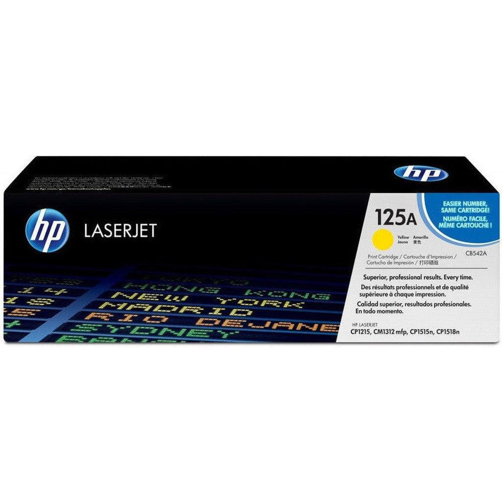 Hp 125A Yellow (Cb542A) Toner-Inks And Toners-HP-Star Light Kuwait