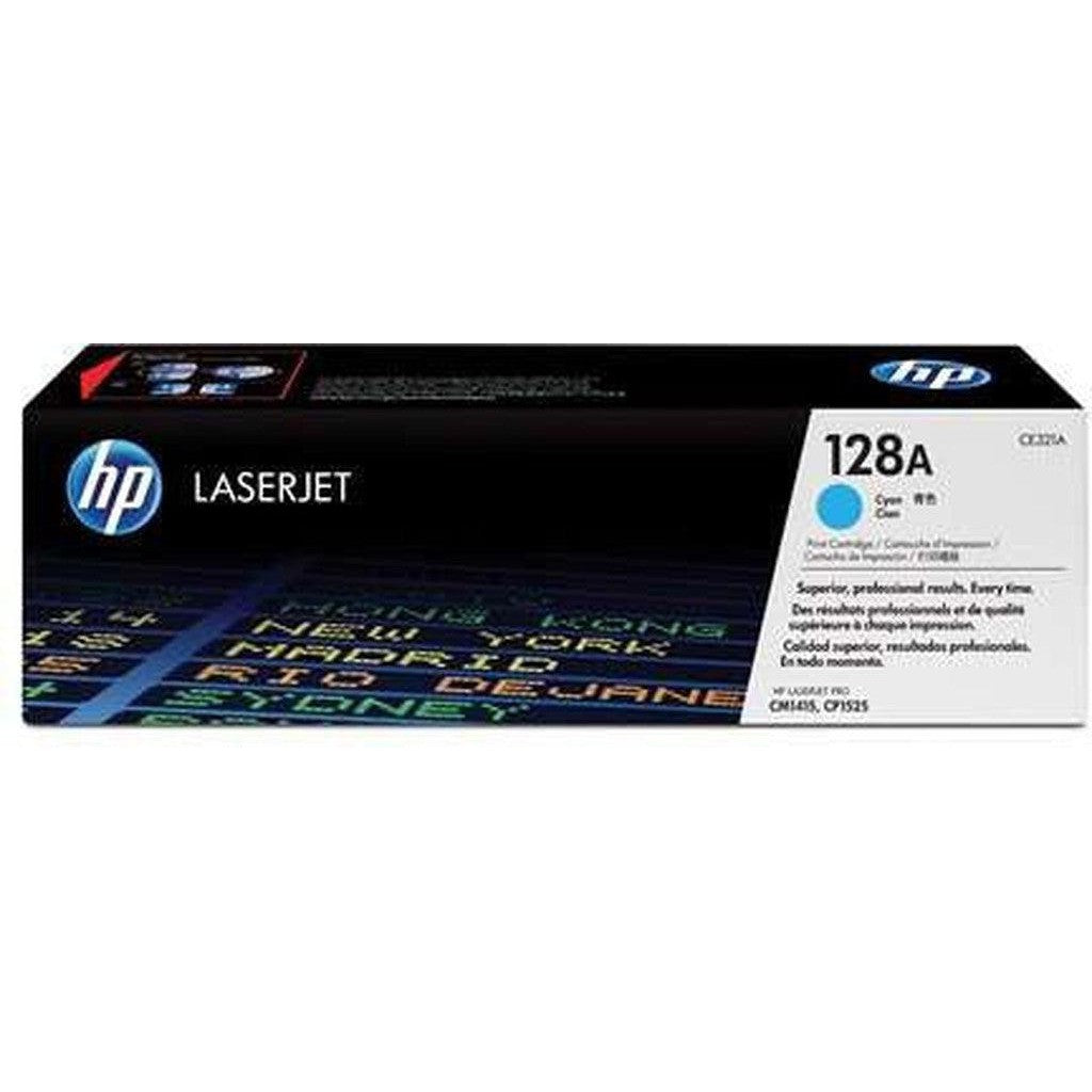 Hp 128A Ce321A Cyan Laserjet Toner Cartridge-Inks And Toners-HP-Star Light Kuwait