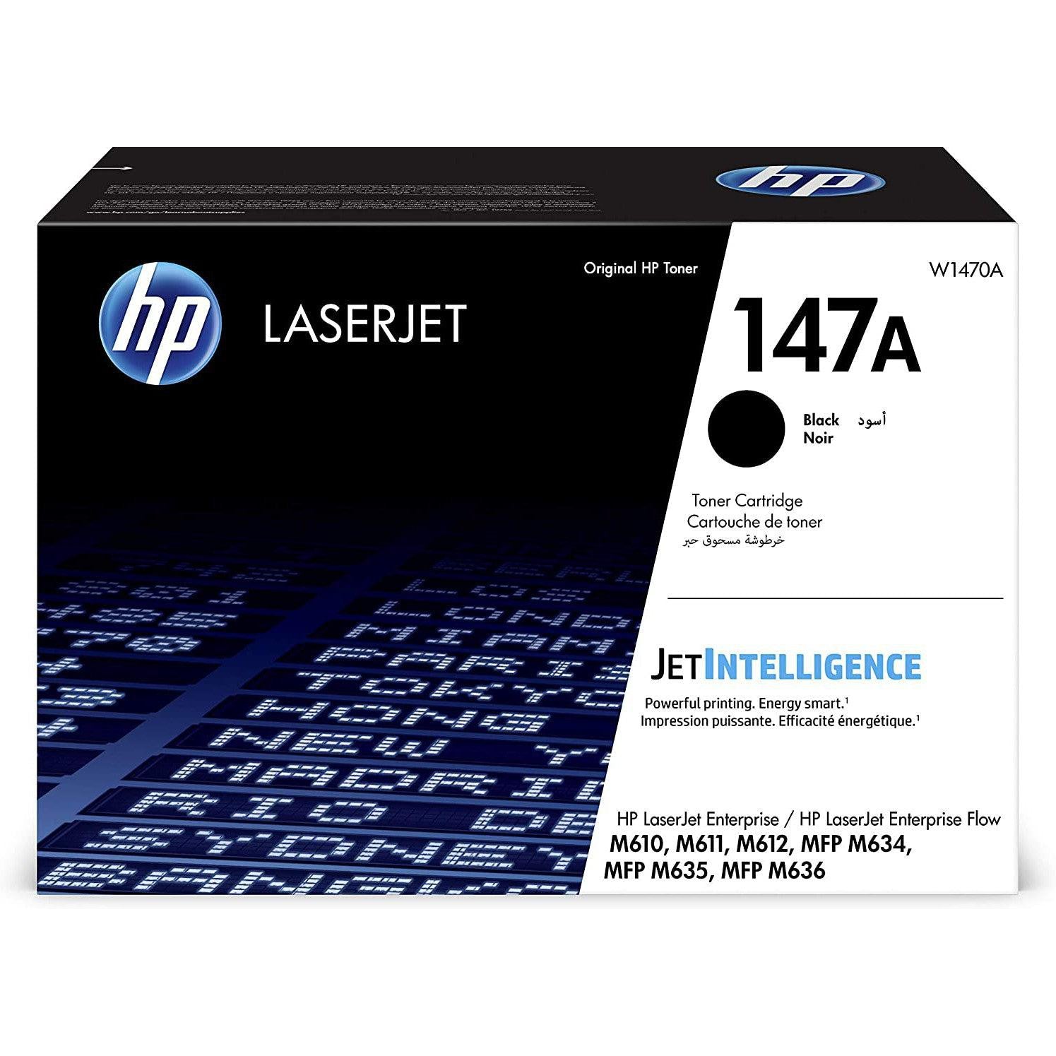 Hp 147A W1470A Black Toner Cartridge-Inks And Toners-HP-Star Light Kuwait
