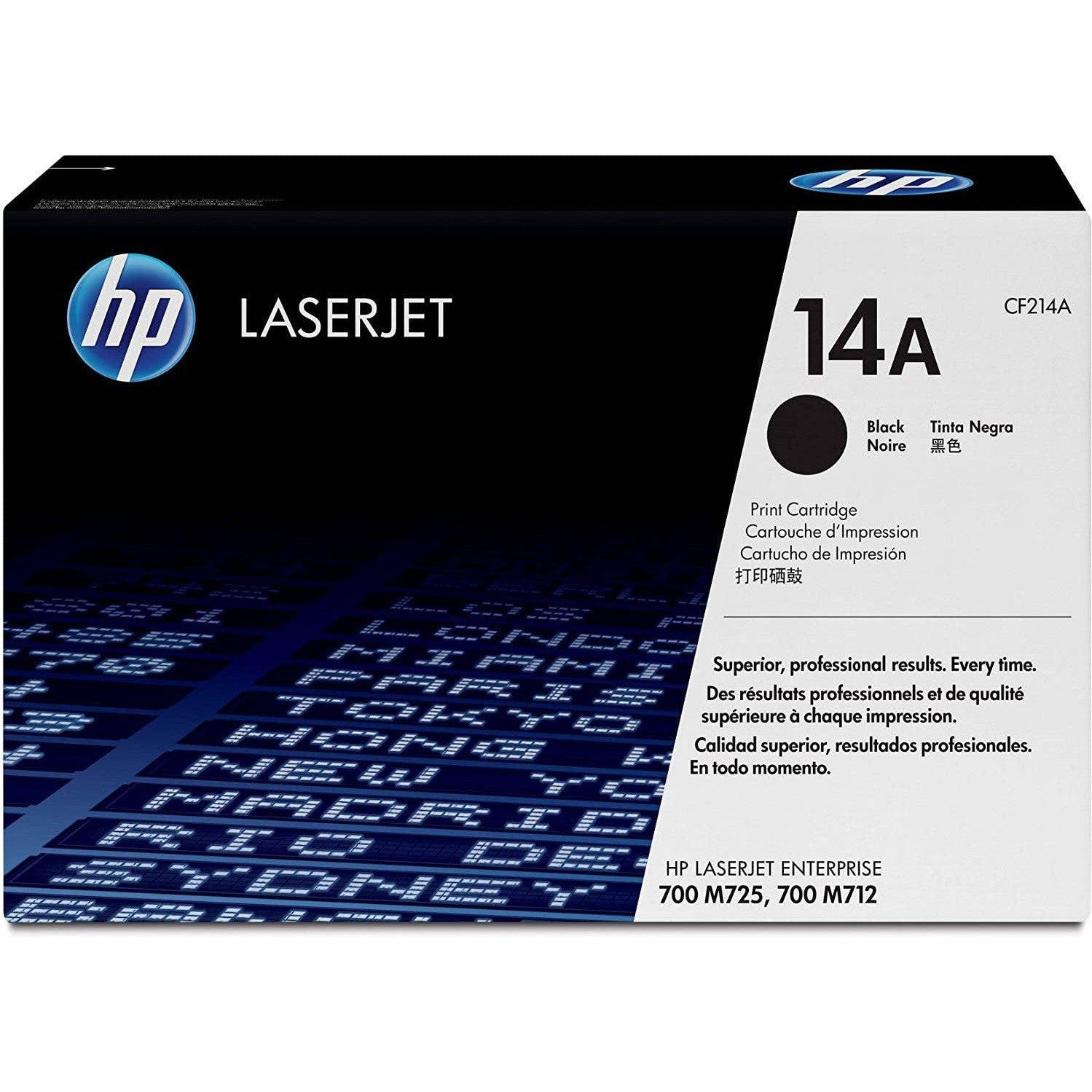 Hp 14A Cf214A Toner Cartridge Black-Inks And Toners-HP-Star Light Kuwait