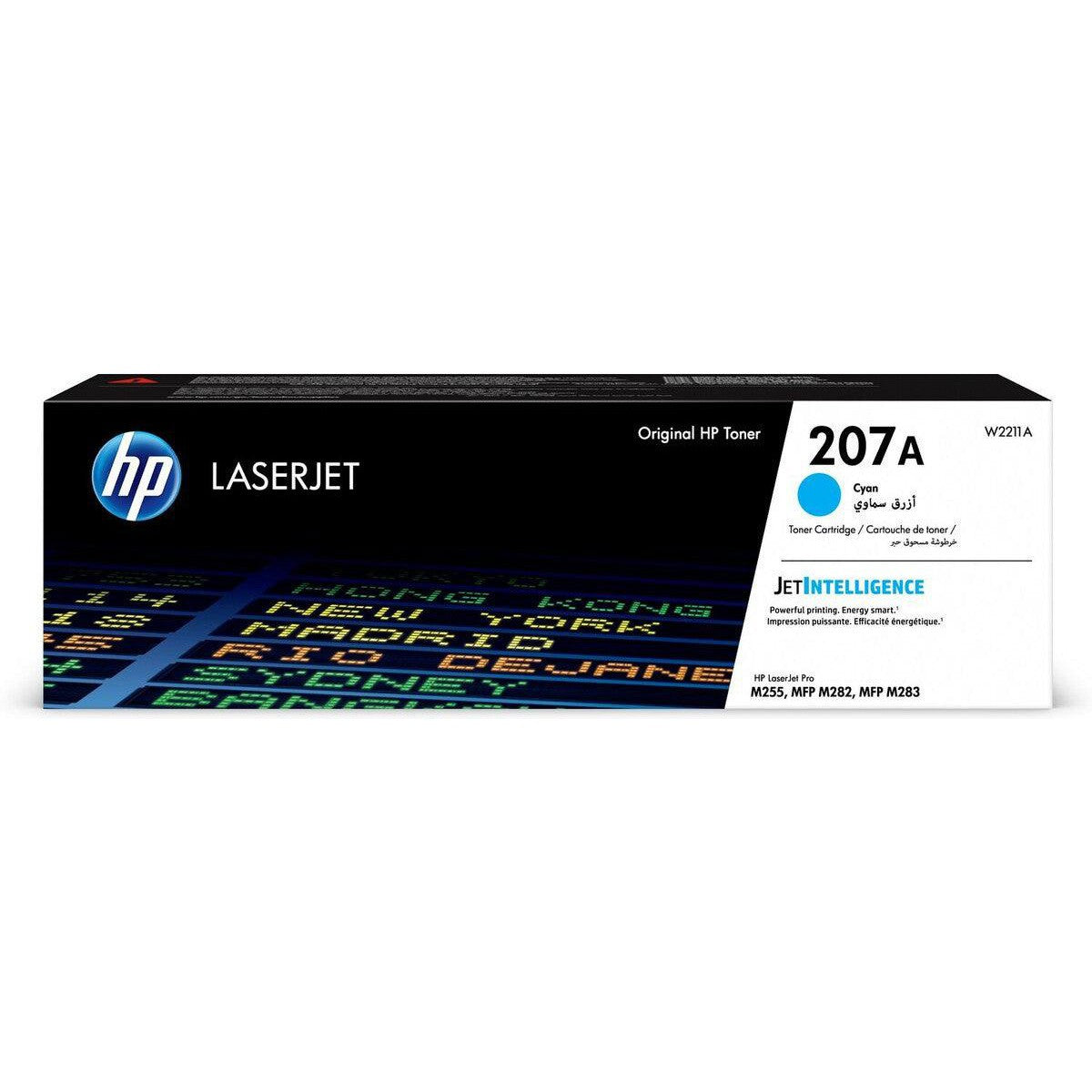 Hp 207A Original Laserjet Toner Cartridge - Cyan | W2211A-Inks And Toners-HP-Star Light Kuwait