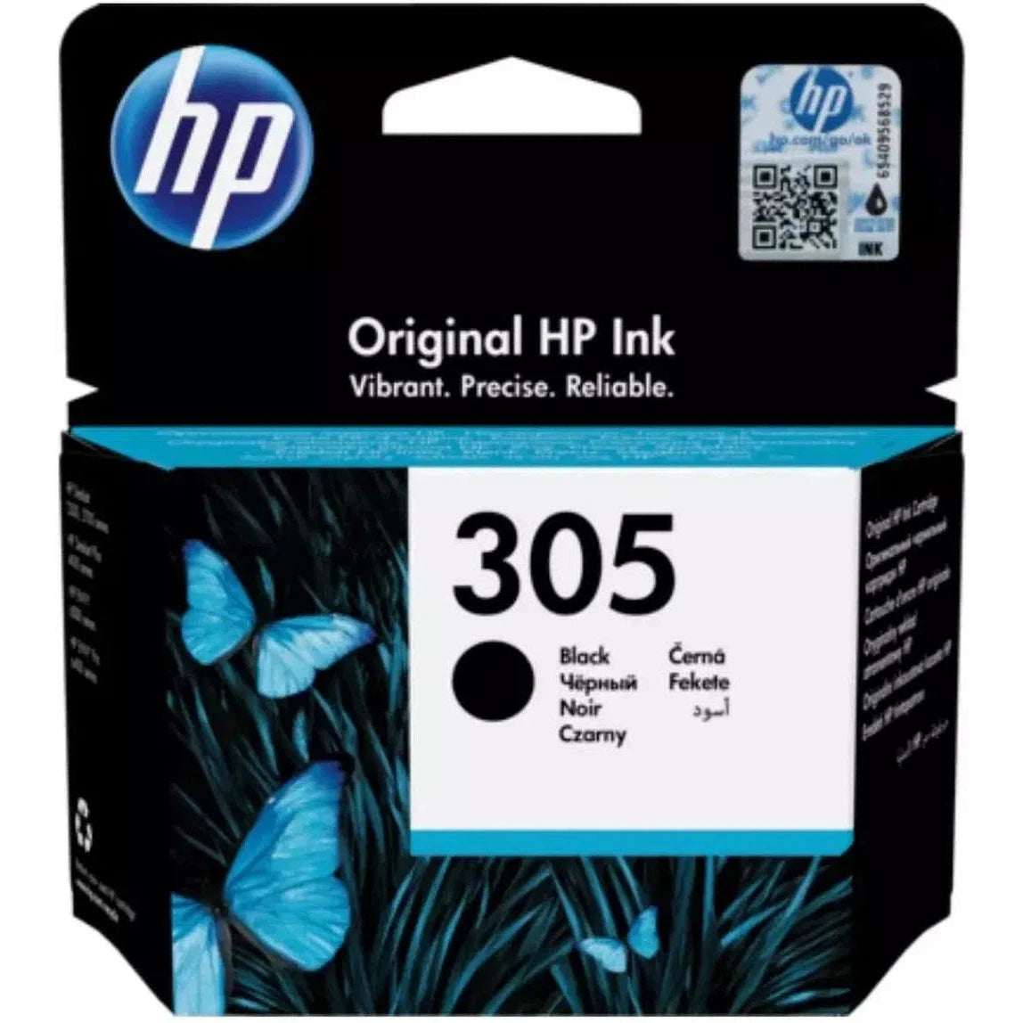 Hp 305 Black Ink Cartridge : 3Ym61Ae-Inks And Toners-HP-Star Light Kuwait