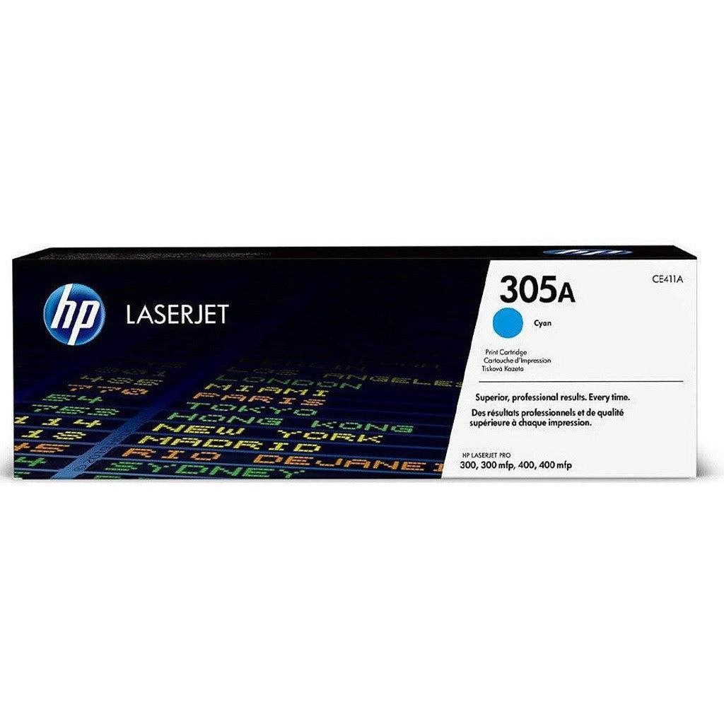 Hp 305A Ce411A Cyan Toner Cartridge-Inks And Toners-HP-Star Light Kuwait