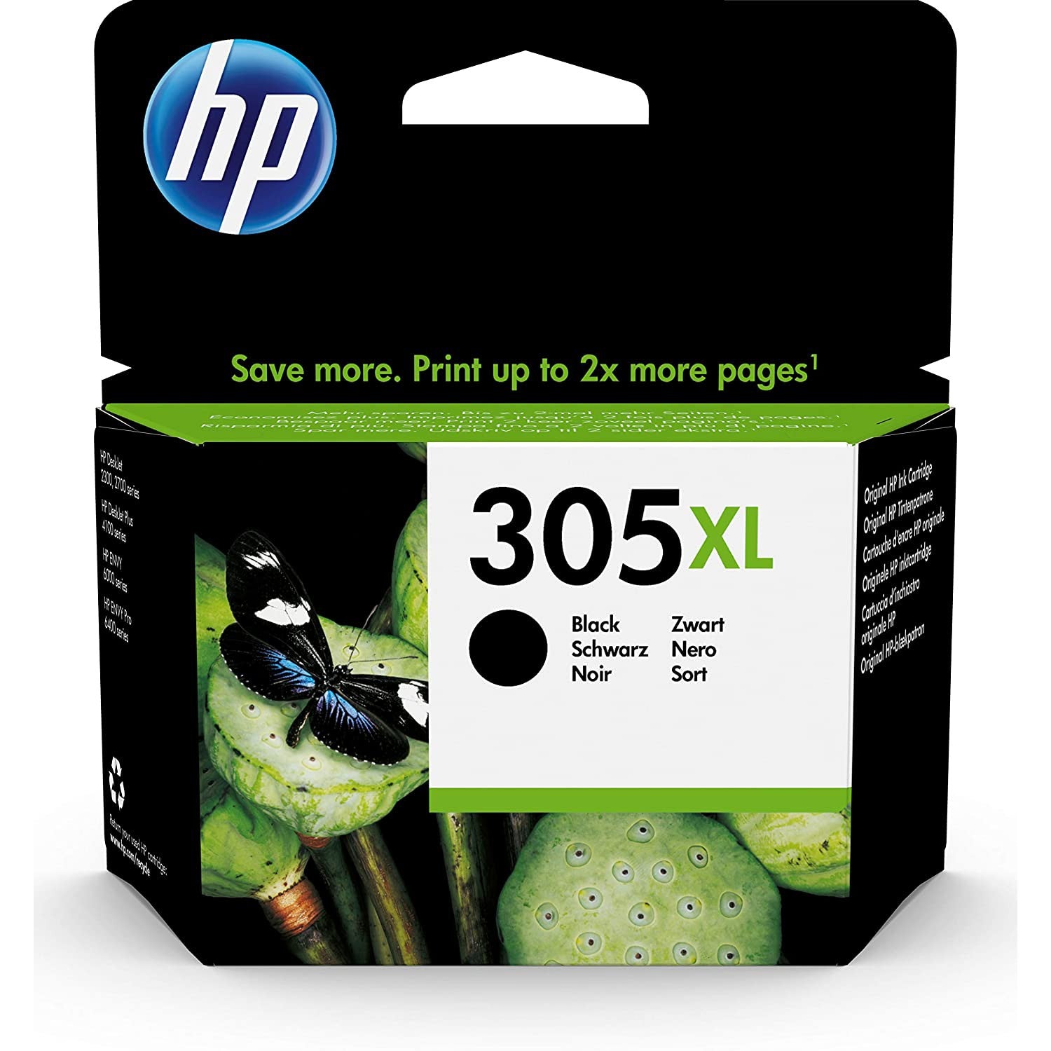 Hp 305Xl High Yield Black-Hp Inks-HP-Star Light Kuwait