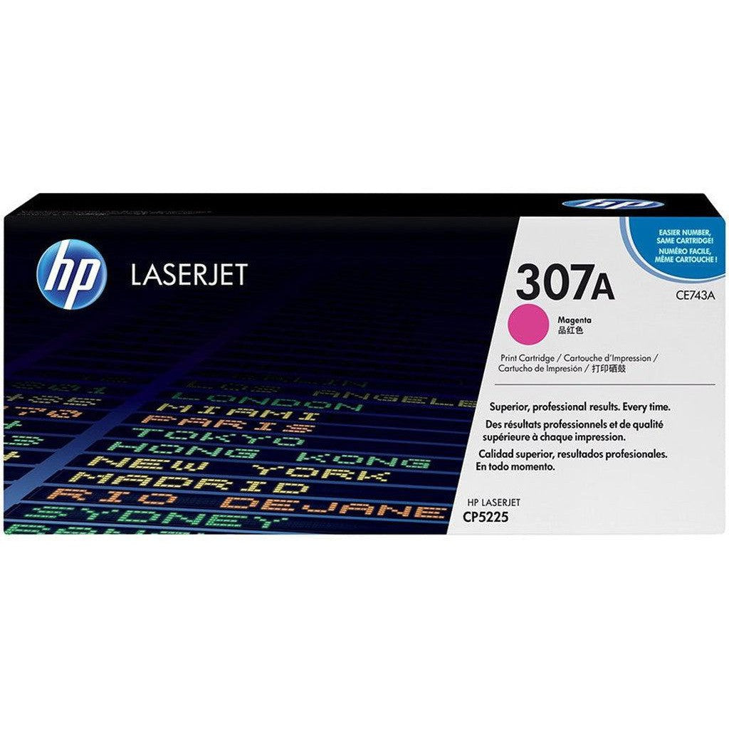 Hp 307A Magenta Ce743A-Inks And Toners-HP-Star Light Kuwait