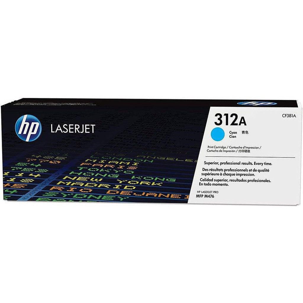 Hp 312A Cf381A Toner Cartridge Cyan-Inks And Toners-HP-Star Light Kuwait