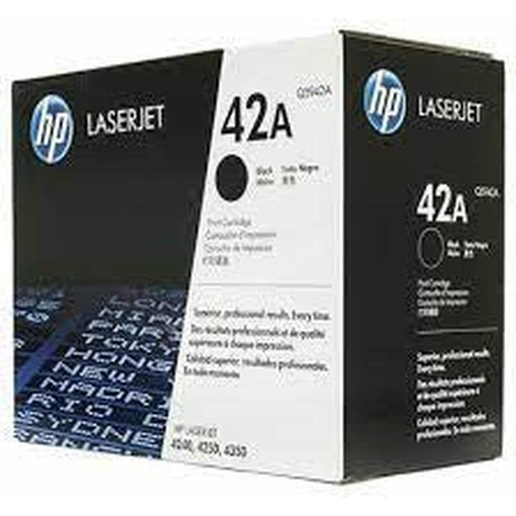 Hp 42A Black Original Laserjet Toner Cartridge Q5942A-Inks And Toners-HP-Star Light Kuwait