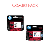 Hp 47 Original Ink Cartridge Combo Pack