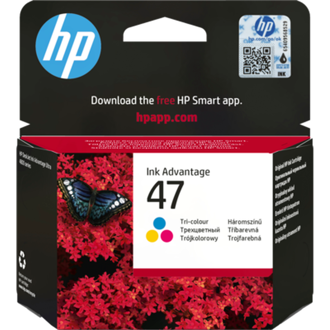 Hp 47 Tri-Color Original Ink Cartridge-Inks And Toners-HP-Star Light Kuwait
