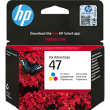 Hp 47 Tri-Color Original Ink Cartridge-Inks And Toners-HP-Star Light Kuwait