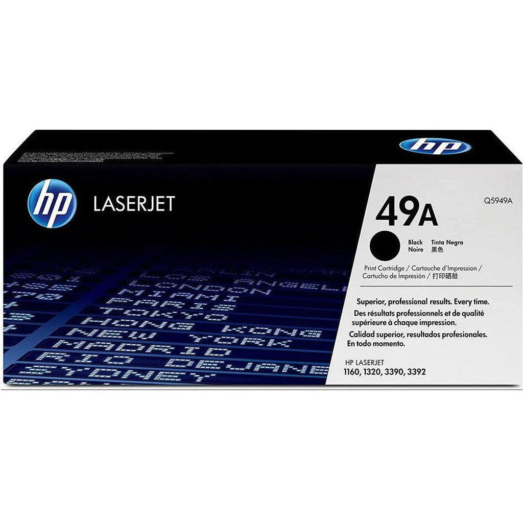 Hp 49A Q5949A Toner Cartridge Black-Inks And Toners-HP-Star Light Kuwait