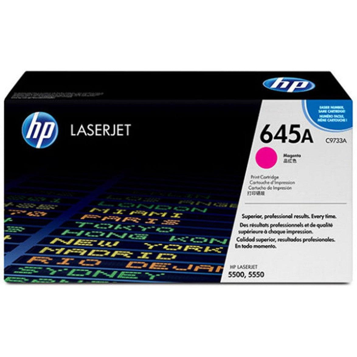 Hp 645A Magenta Laserjet Toner Cartridge C9733A-Inks And Toners-HP-Star Light Kuwait