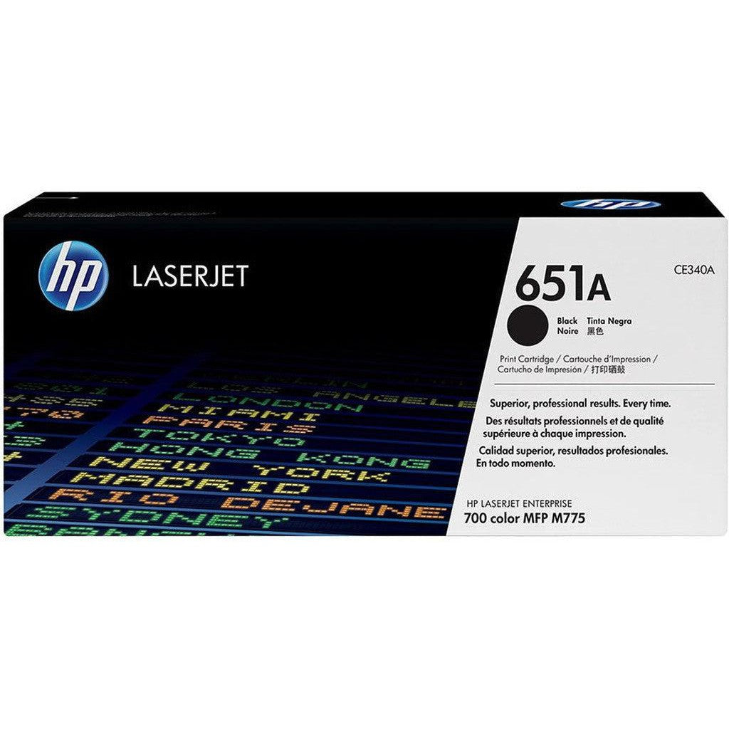 Hp 651A Black Laserjet Toner Ce340A-Inks And Toners-HP-Star Light Kuwait