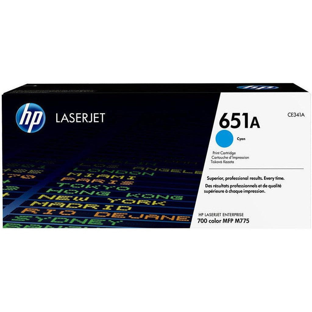 Hp 651A Cyan Laserjet Toner Cartridge Ce341A-Inks And Toners-HP-Star Light Kuwait