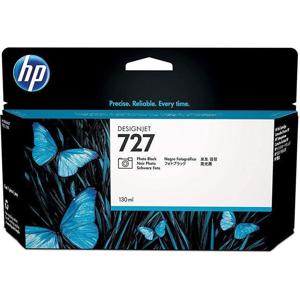 Hp 727 B3P23A Photo Black 130 Ml Ink-Inks And Toners-HP-Star Light Kuwait