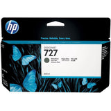 Hp 727 Matte Black Ink Cartridge 300Ml C1Q12A-Inks And Toners-HP-Star Light Kuwait