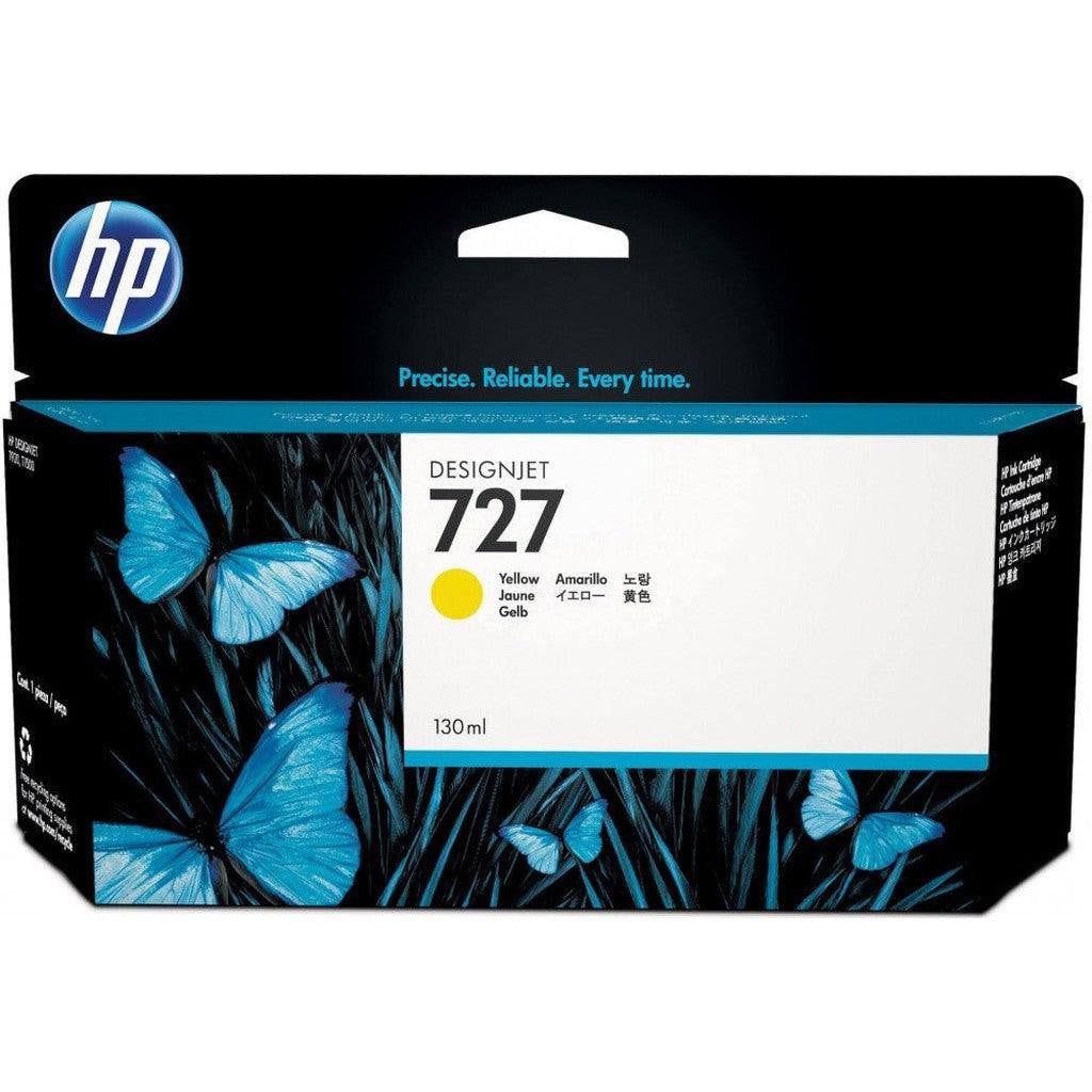 Hp 727 Yellow Ink Cartridge130 Ml - B3P21A-Inks And Toners-HP-Star Light Kuwait