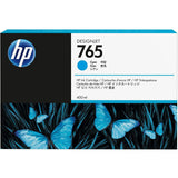 Hp 765 F9J52A Cyan Ink Cartridge-Inks And Toners-HP-Star Light Kuwait