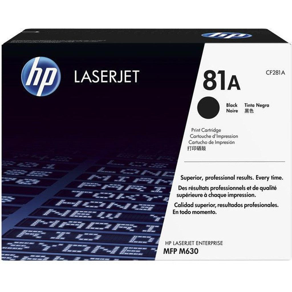 Hp 81A Cf281A Toner Cartridge Black-Inks And Toners-HP-Star Light Kuwait
