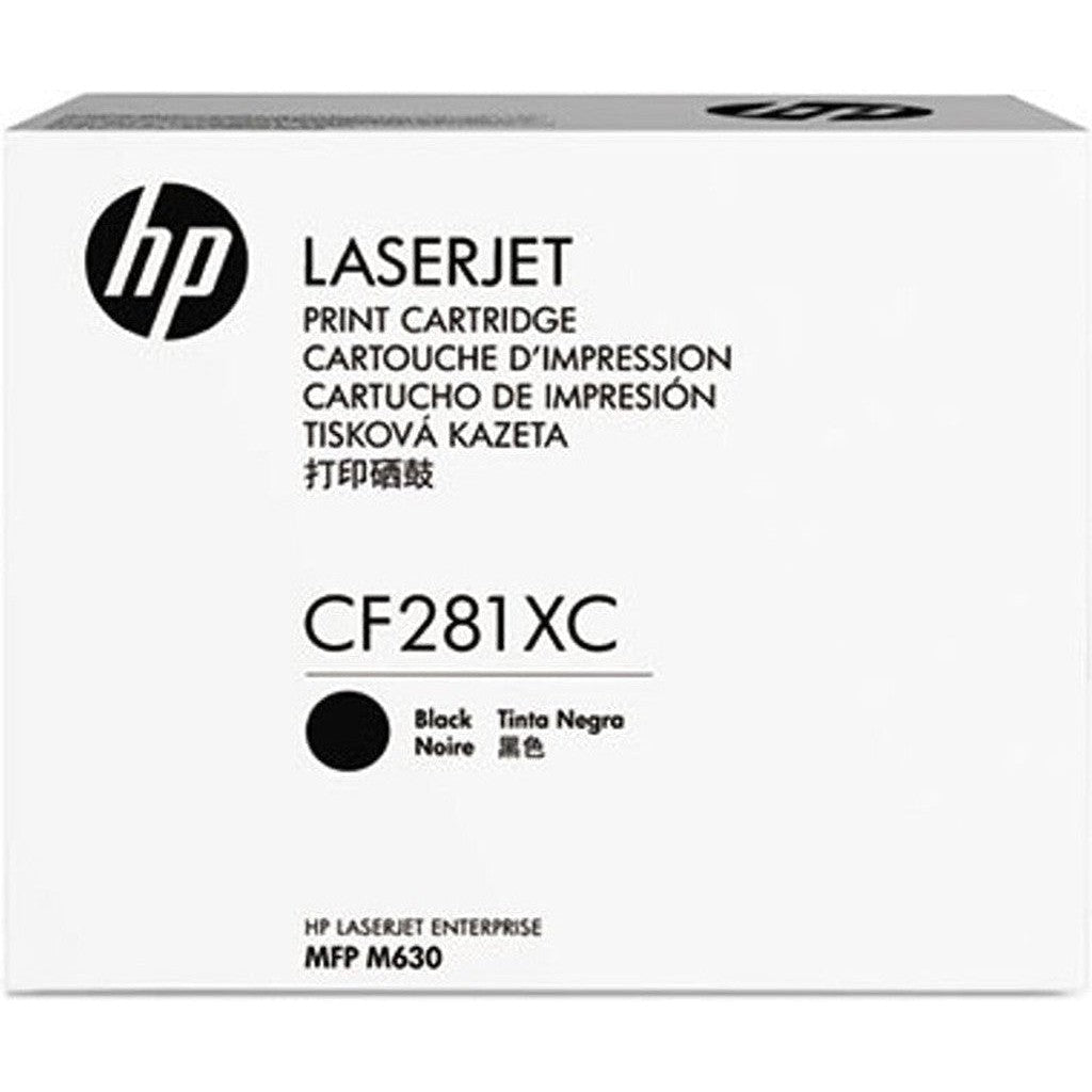 Hp 81Xc Black Contract Toner Cartridge (Cf281Xc)-Inks And Toners-HP-Star Light Kuwait