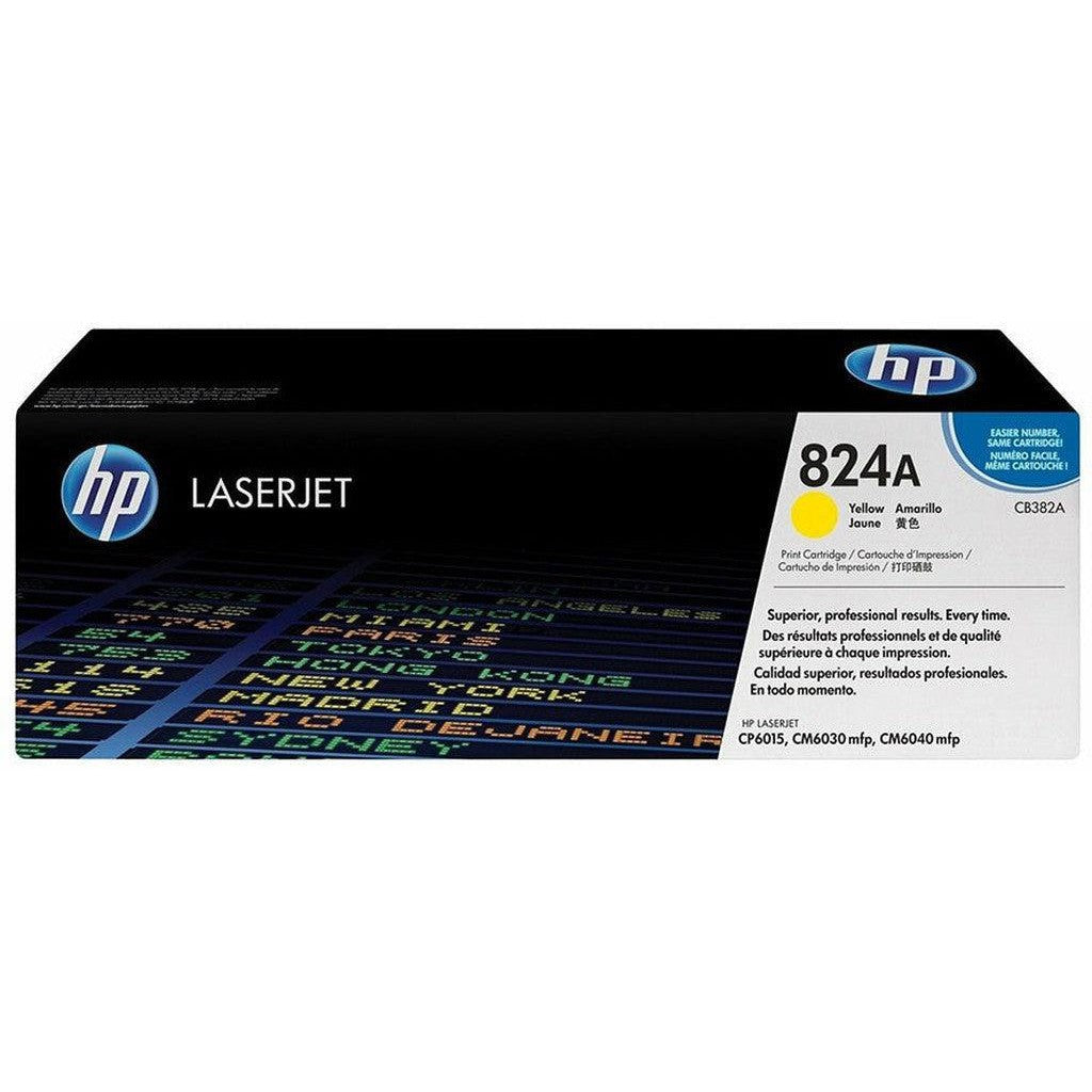 Hp 824A Yellow Cb382A Toner-Inks And Toners-HP-Star Light Kuwait