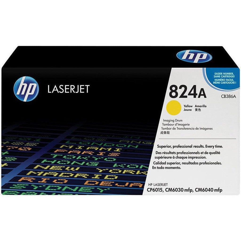 Hp 824A Yellow Cb386A Image Drum-Inks And Toners-HP-Star Light Kuwait