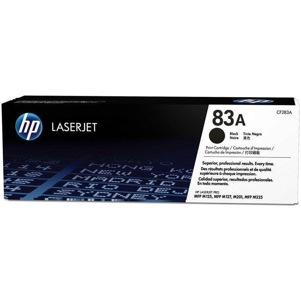 Hp 83A Black Original Laserjet Toner Cartridge Cf283A-Inks And Toners-HP-Star Light Kuwait