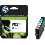 Hp 903Xl Cyan Ink Cartridge T6M03Ae-Hp Inks-HP-Star Light Kuwait