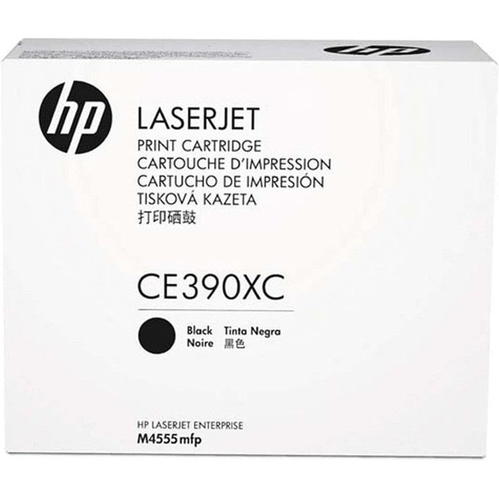 Hp 90Xc Black Contract Toner Cartridge (Ce390Xc)-Inks And Toners-HP-Star Light Kuwait