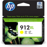 Hp 912 Xl High Yield Yellow Original Ink Cartridge 3Yl83Ae-Inks And Toners-HP-Star Light Kuwait