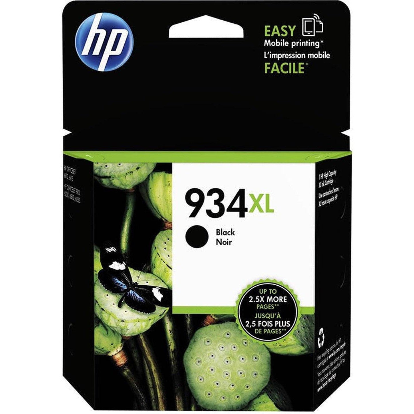 Hp 934Xl Black Ink Cartridge C2P23Ae-Inks And Toners-HP-Star Light Kuwait