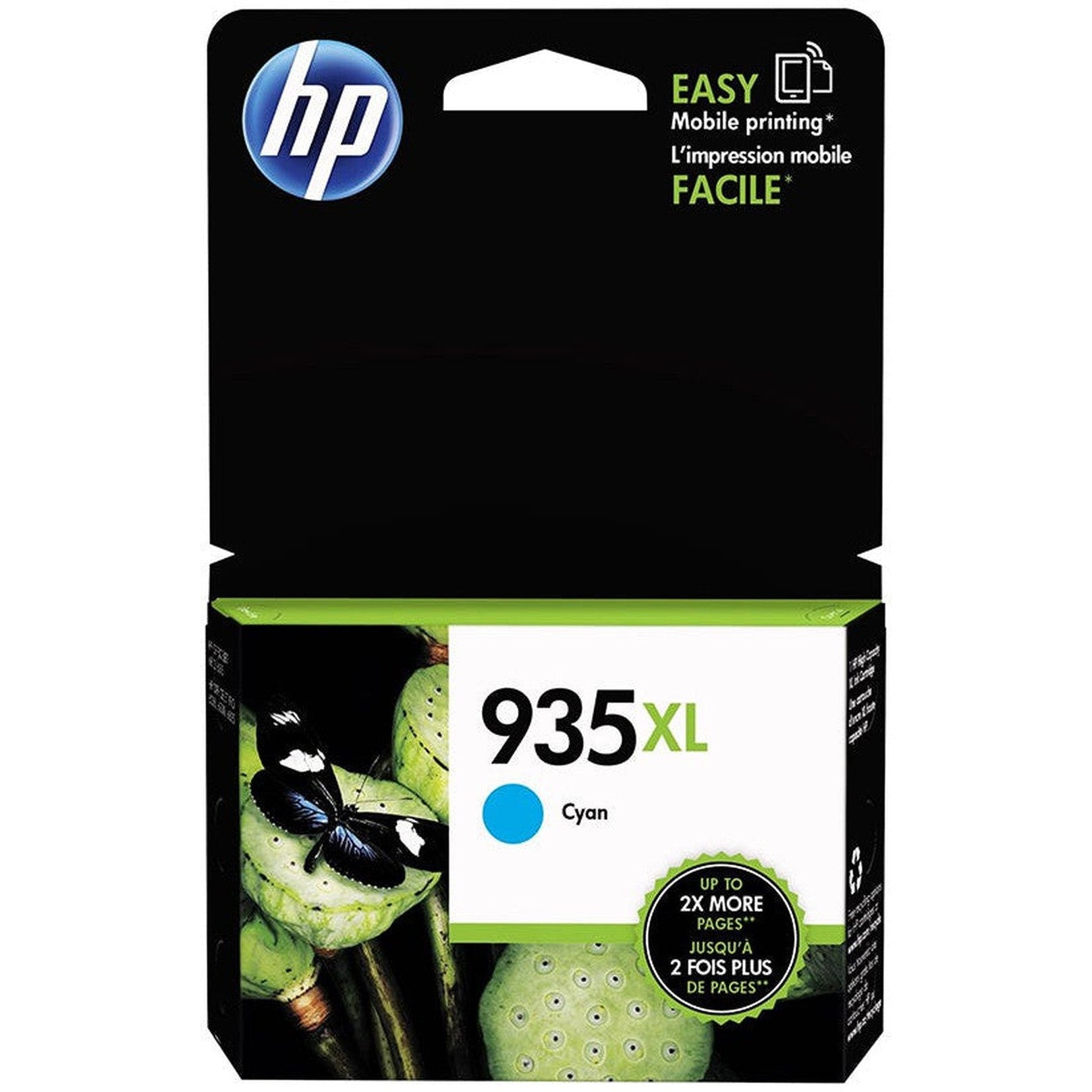 Hp 935Xl Cyan Ink Cartridge C2P24Ae-Inks And Toners-HP-Star Light Kuwait