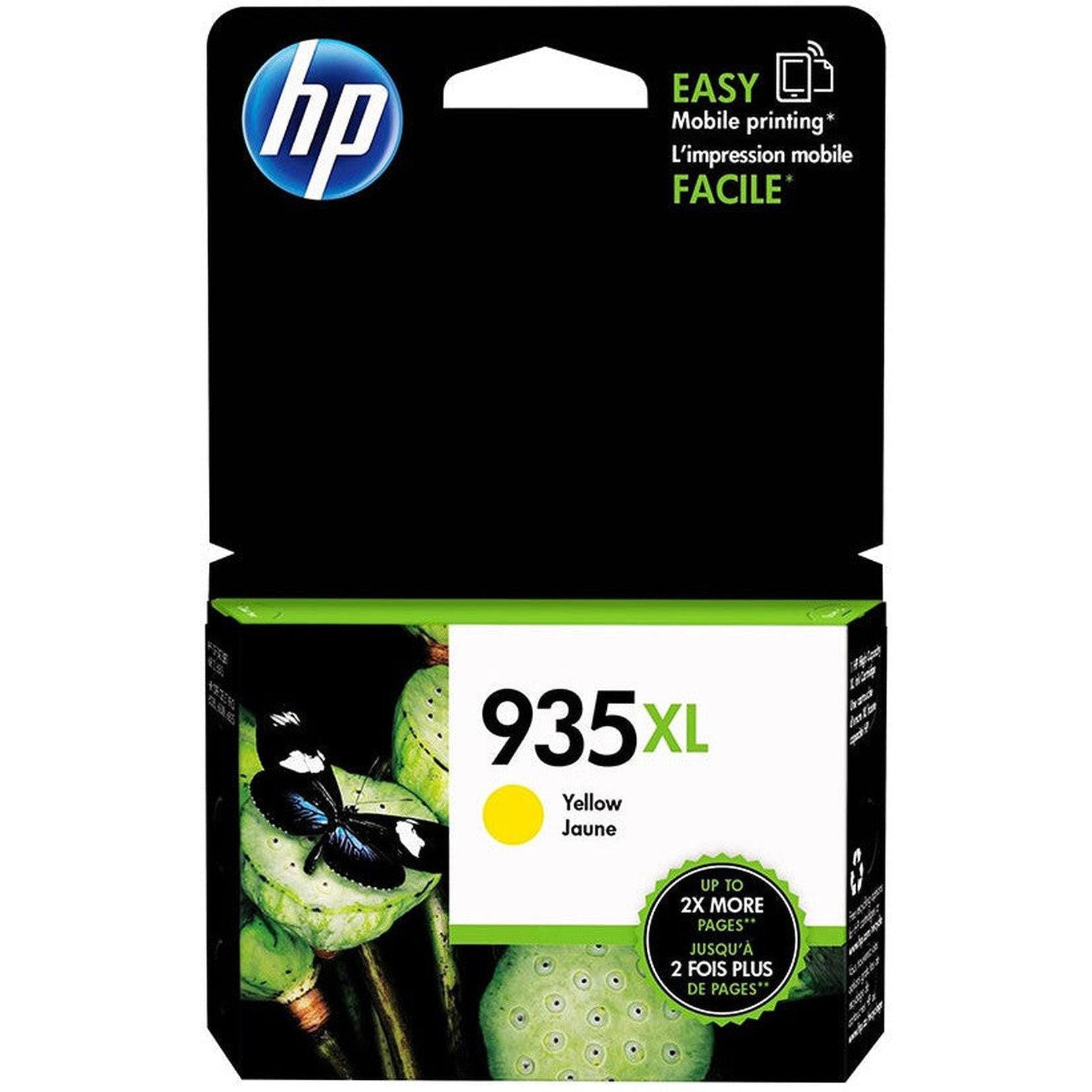 Hp 935Xl Yellow Ink Cartridge C2P26Ae-Inks And Toners-HP-Star Light Kuwait