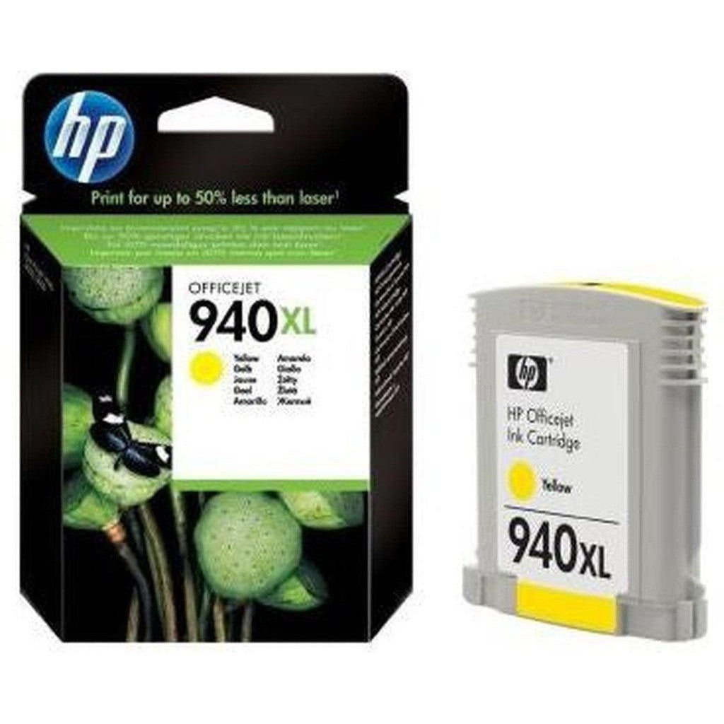 Hp 940Xl Yellow Ink Cartridge C4909A-Hp Inks-HP-Star Light Kuwait