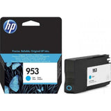 Hp 953 Cyan Ink Cartridge F6U12Ae-Inks And Toners-HP-Star Light Kuwait