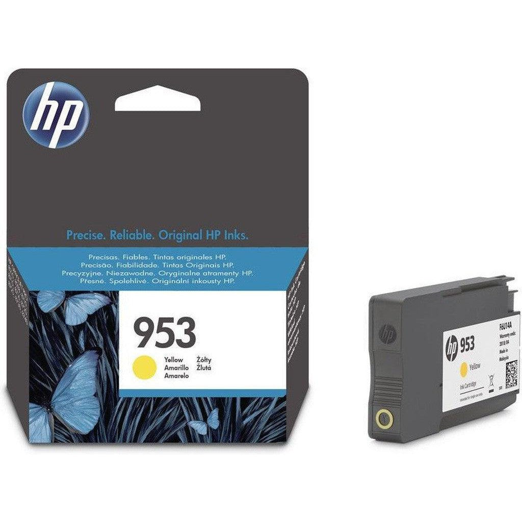 Hp 953 Yellow Ink Cartridge F6U14Ae-Inks And Toners-HP-Star Light Kuwait
