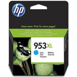 Hp 953Xl Cyan Ink Cartridge F6U16Ae-Inks And Toners-HP-Star Light Kuwait